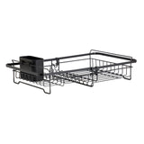 Argos Home extendable dish drainer black powder coated steel, UK version