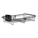 Argos Home extendable dish drainer black powder coated steel, UK version
