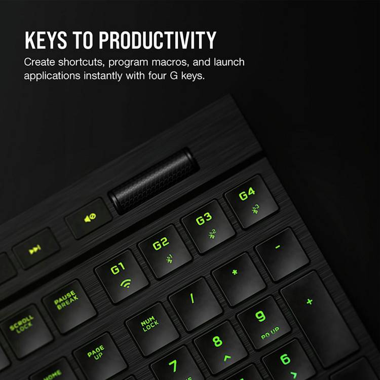 Corsair K100 Air wireless keyboard black, imported from the UK