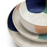 Habitat 60 Recast stoneware dinner set 12 pieces (British brand)