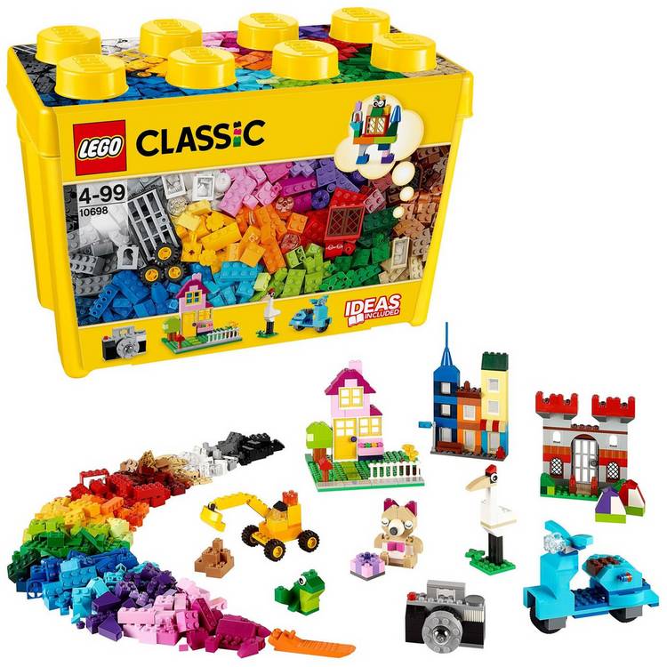 LEGO Classic Creative Brick Box large 790 pieces - British product