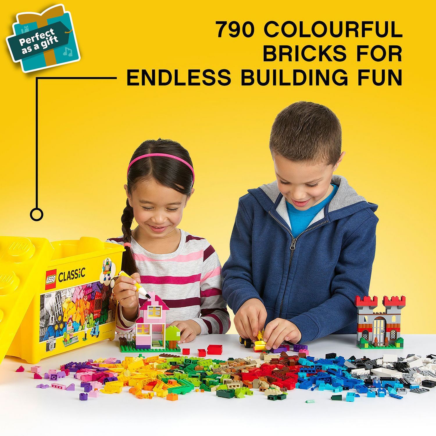 LEGO Classic Creative Brick Box large 790 pieces - British product