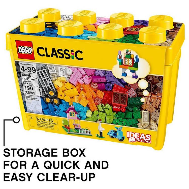 LEGO Classic Creative Brick Box large 790 pieces - British product