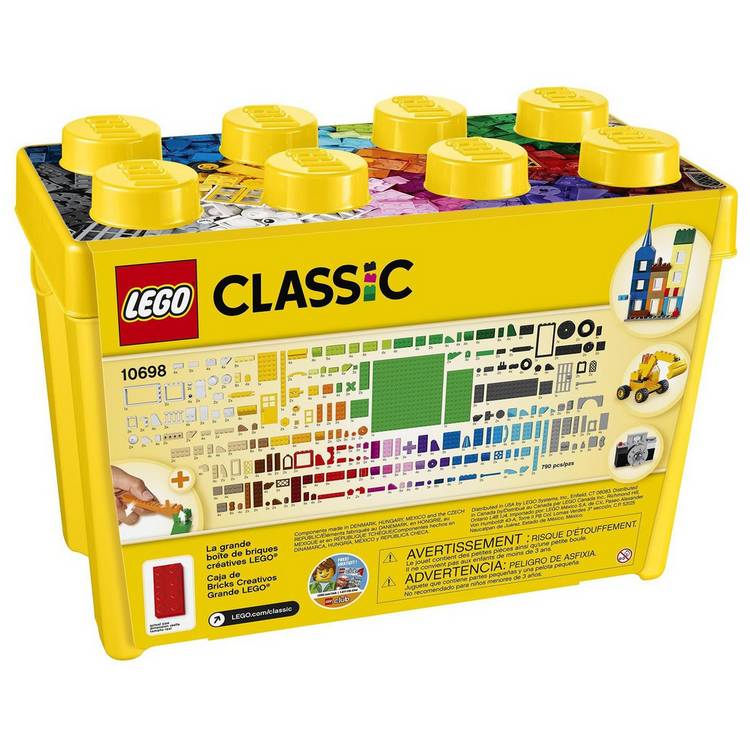LEGO Classic Creative Brick Box large 790 pieces - British product