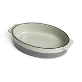 Habitat Speckle ceramic oval roaster 29cm - British product