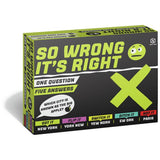 So Wrong It's Right party board game - British product