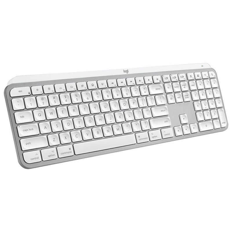 Logitech MX Keys S Mac wireless keyboard in grey, UK version