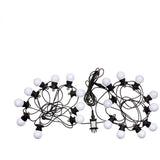 Smart Garden vintage outdoor festoon string lights white 10-bulb UK version