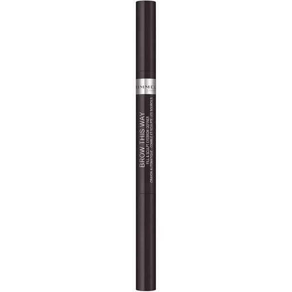 Brow This Way eyebrow definer soft black - British product