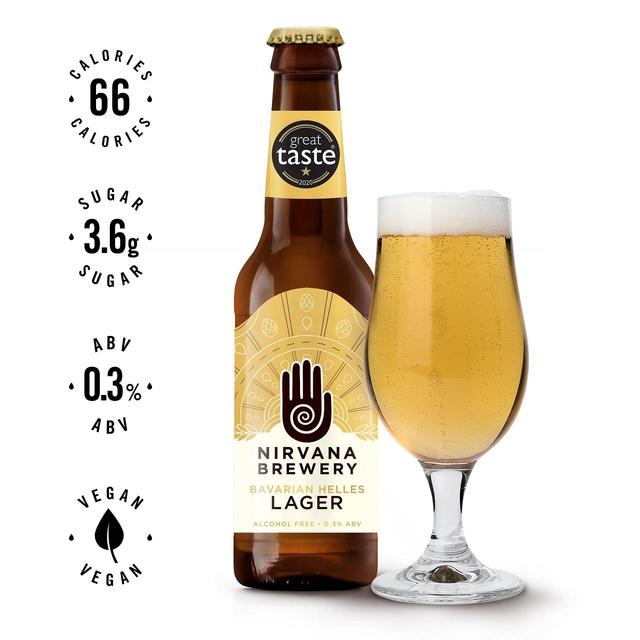 Nirvana Brewery Alcohol-free Helles Lager   330ml