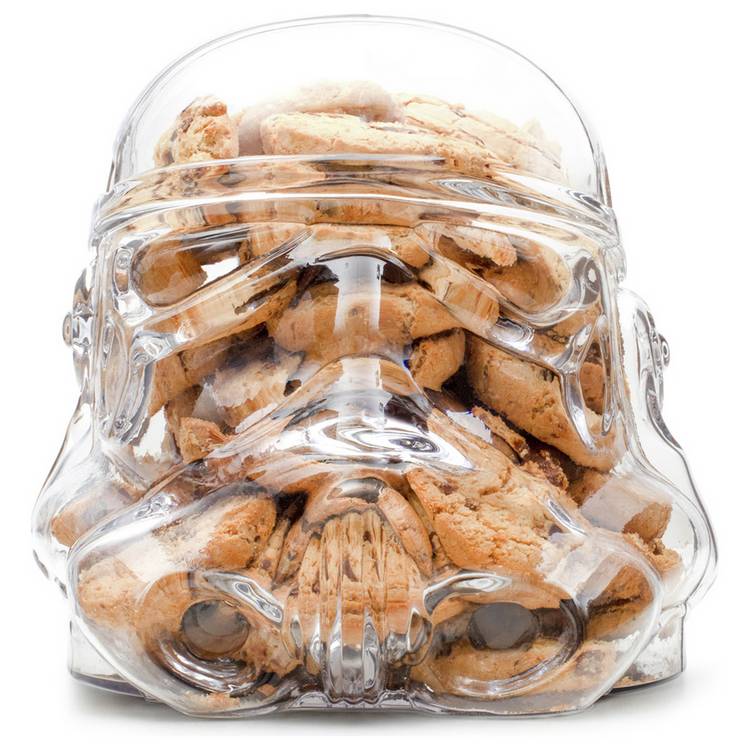 Star Wars Stormtrooper helmet jar cookie jar and terrarium 20cm, UK version