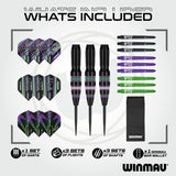 Winmau Simon Whitlock 24g brass darts, imported from the UK