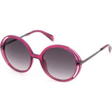 Police pink SPLD36M metal frame sunglasses, UK version