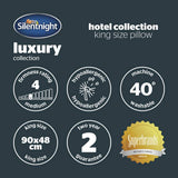 Silentnight Hotel Collection king size pillow - British product