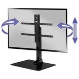 Sanus swivel TV stand 40-86 inch black, imported from the UK