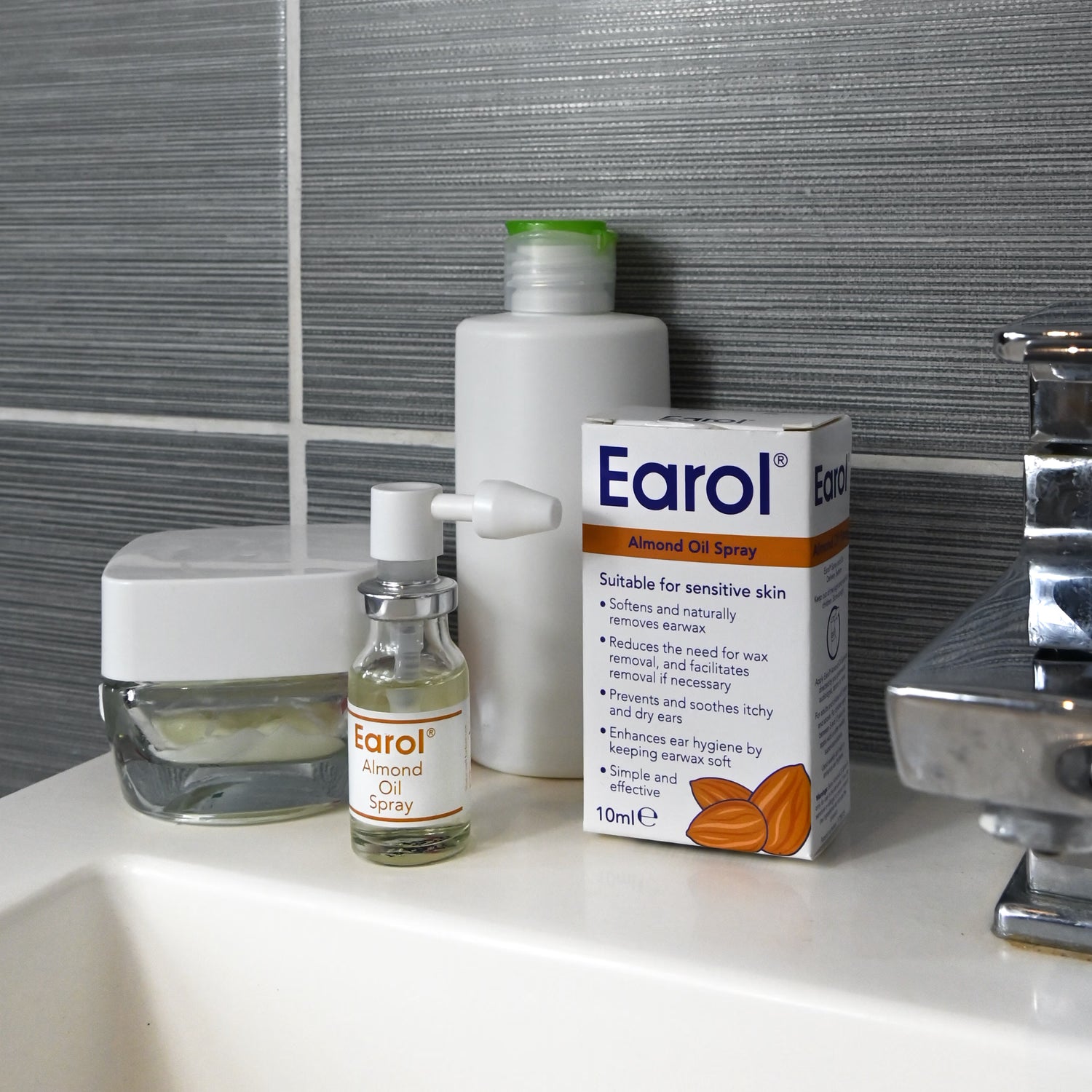 Earol Almond Oil Spray 10ml, UK version