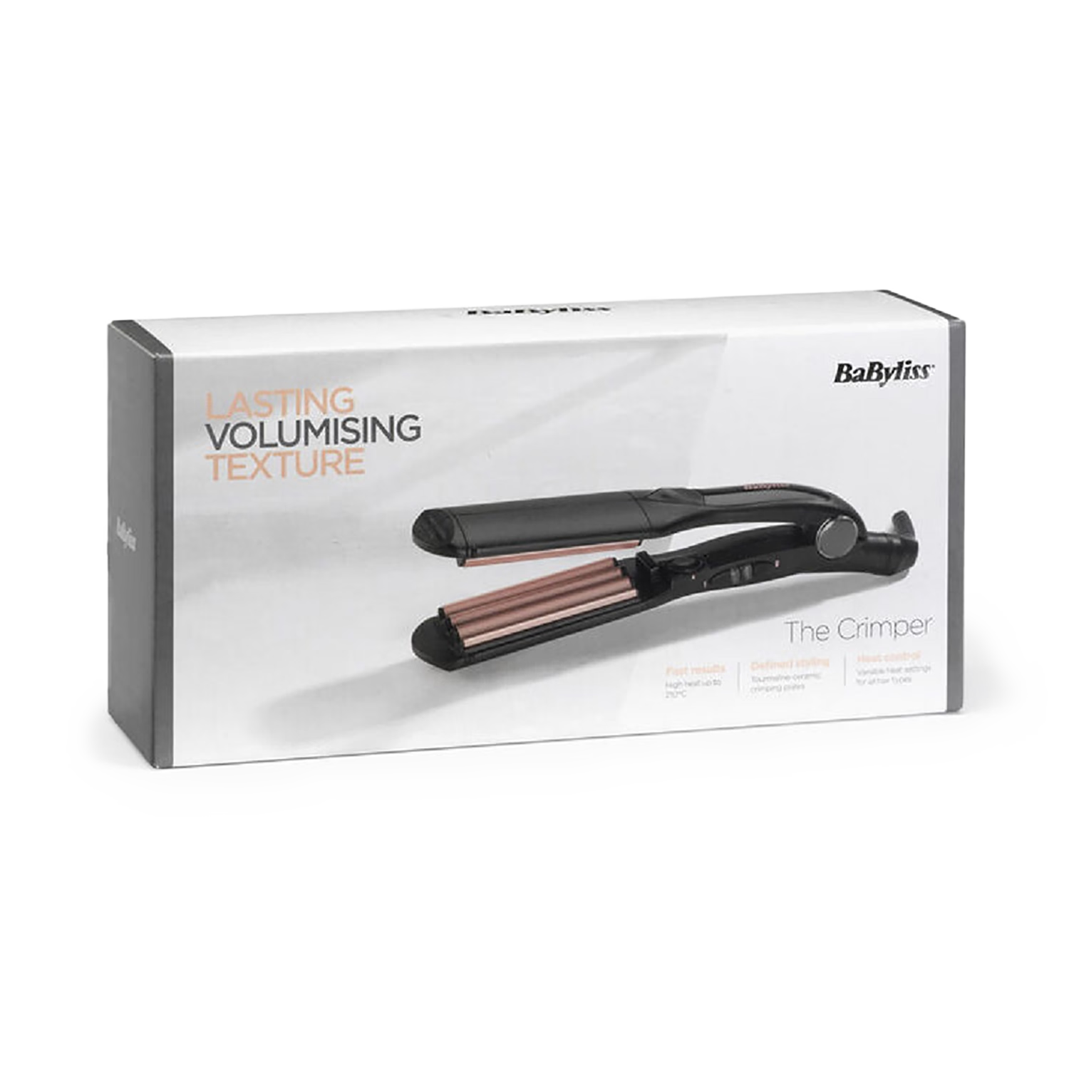 BaByliss professional hair crimper Black 2165Cu, imported from the UK