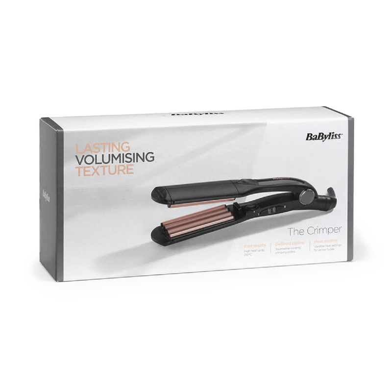 BaByliss professional hair crimper Black 2165Cu, imported from the UK