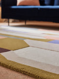 MADE.COM Alonzo wool tufted rug with abstract design (British brand)