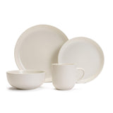 Habitat Matte Dinner Set White 12pc GOODS Sainsburys   