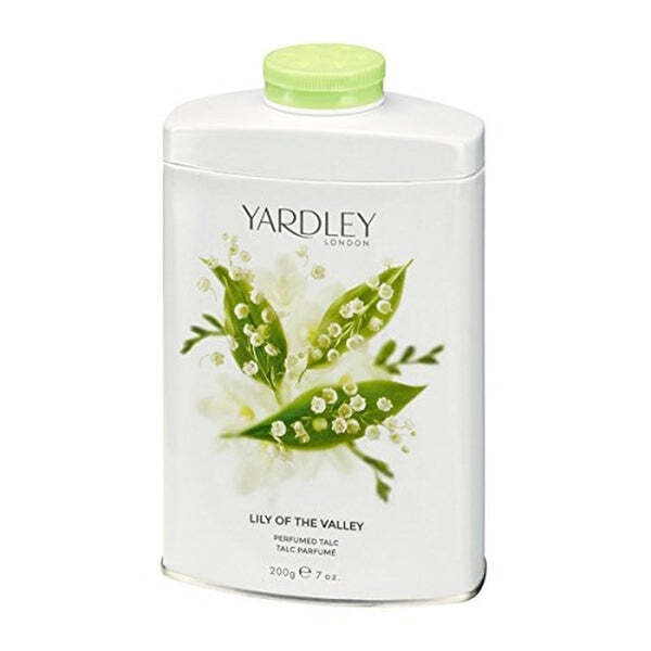 Yardley Lily of the Valley perfumed talc 200g - British product