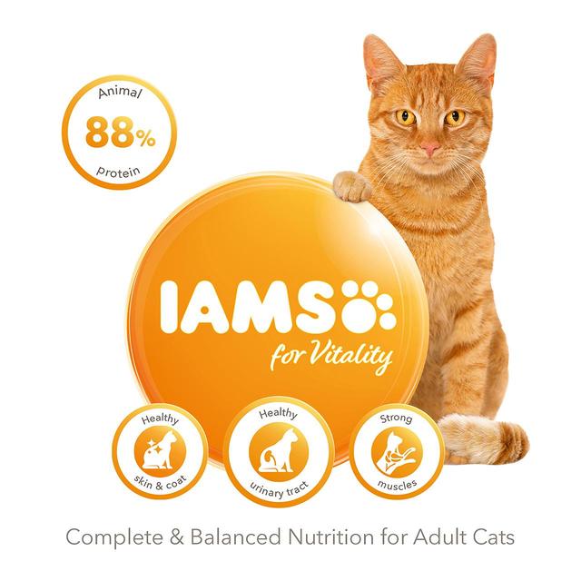 IAMS for Vitality Adult Cat Food with Ocean Fish   10kg GOODS M&S   