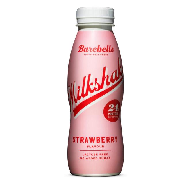 Barebells Protein Milkshakes Strawberry   330ml GOODS M&S   