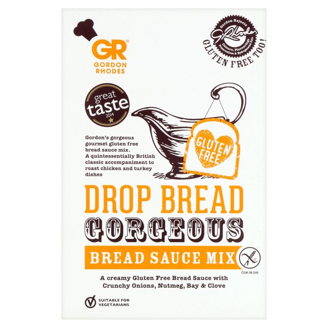 Gordon Rhodes Drop Bread Gorgeous Gluten Free Bread Sauce   125g