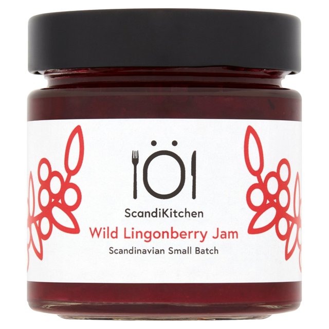 Scandi Kitchen Wild Lingonberry Jam   200g GOODS M&S   