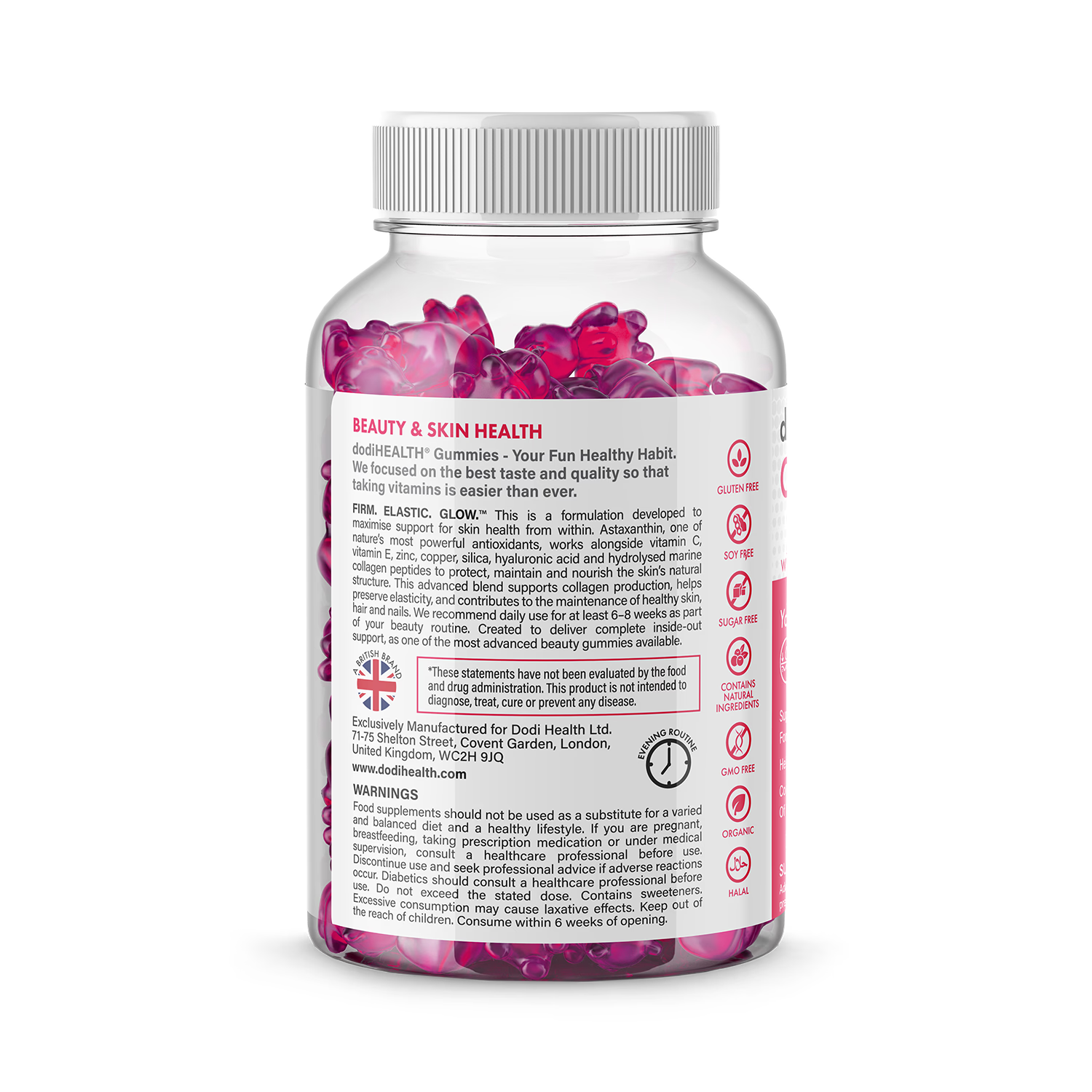 Dodi Health Collagen Activate Gummies, UK version