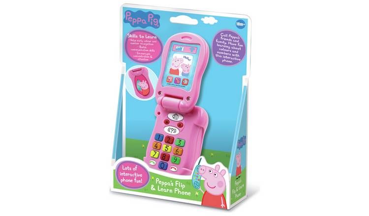 Peppa Pig Flip & Learn Phone GOODS Argos