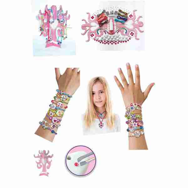 Small World Toys Chic Charms jewellery making kit - British product