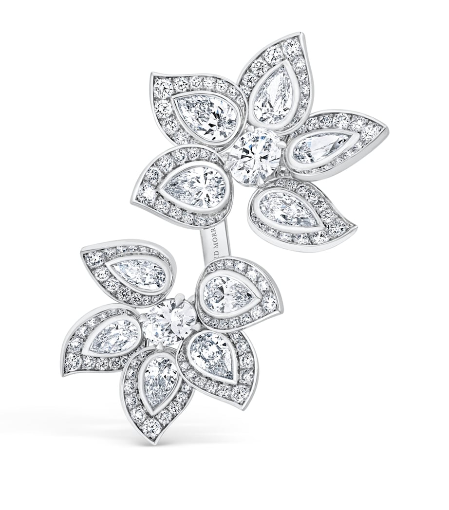 David Morris white gold English Garden Phoenix ring, UK version