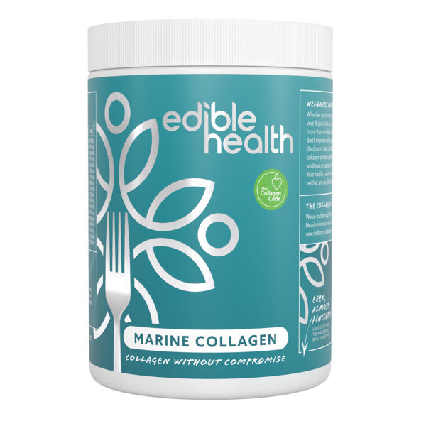 Edible Health Hydrolysed Marine Collagen Powder 400g Tub GOODS Superdrug   