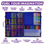 Crayola Imagination Art Set with 115 pieces for kids (British brand)