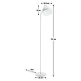 Argos Home Morlie floor lamp terracotta - British product