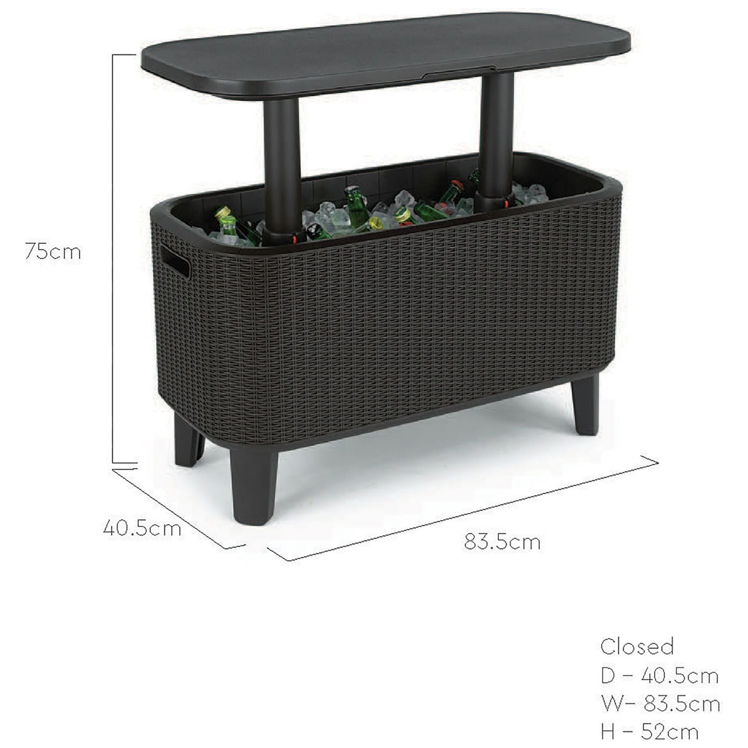 Keter Bevy Cool Bar 56L, imported from the UK