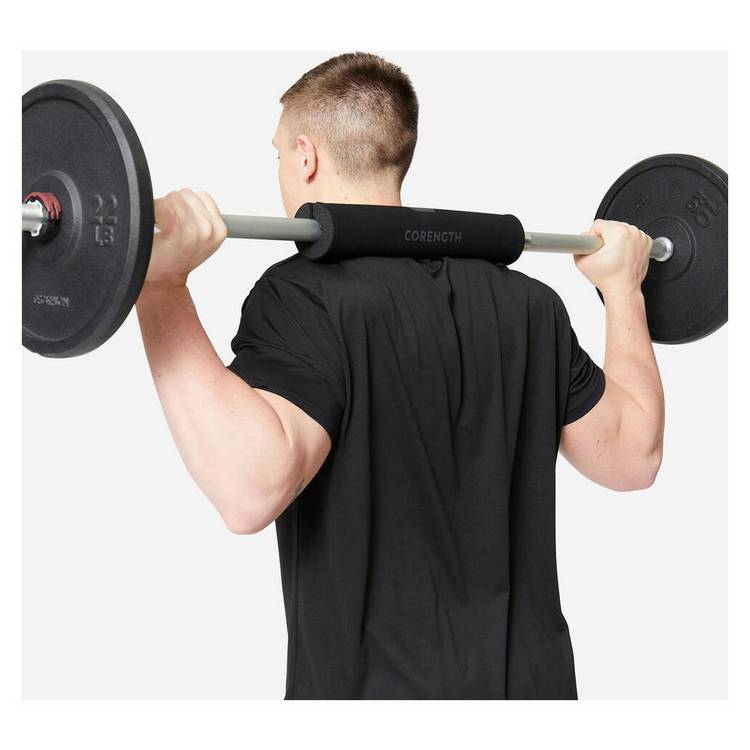 Decathlon squat bar foam pad black - British product