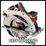 Einhell 1410W circular saw with 190mm blade (British brand)