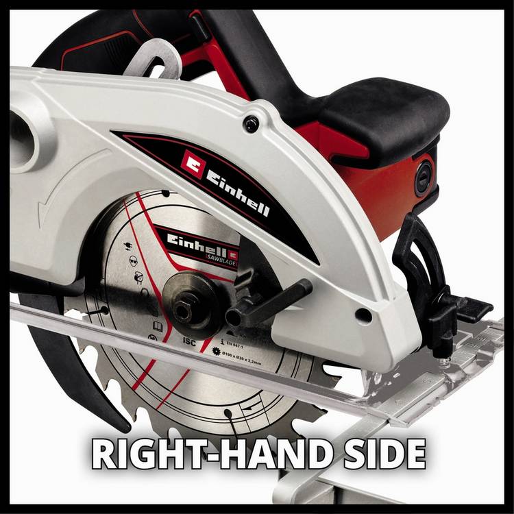 Einhell 1410W circular saw with 190mm blade (British brand)