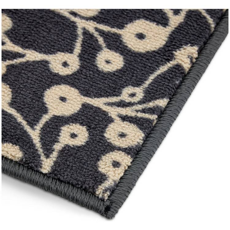 Argos Home floral black runner and mat set 180x57cm, UK version