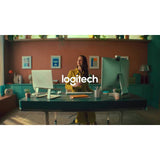Logitech MK950 Signature Slim keyboard and mouse off white (British brand)