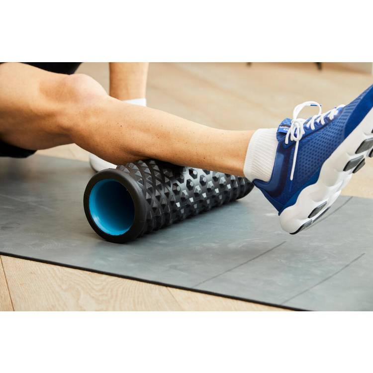 Decathlon hard deep tissue foam roller 38cm, imported from the UK