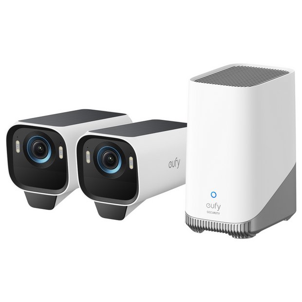 eufy S3 Pro 4K wireless security camera 2-pack UK version