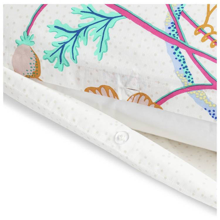 Habitat abstract floral bedding set single, imported from the UK