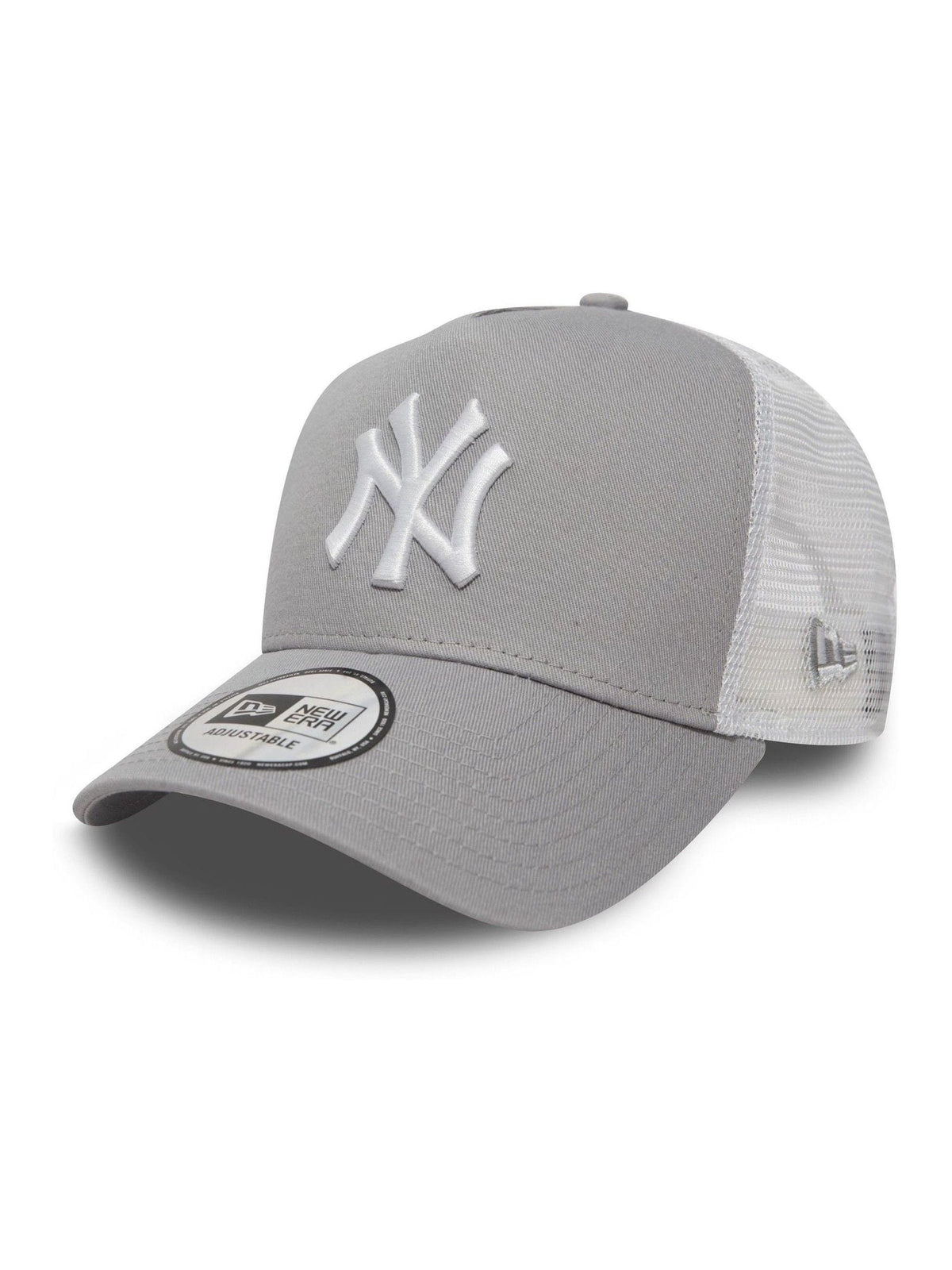 New Era Black New York Yankees Clean A-Frame Trucker Cap