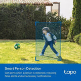 Tapo C410 2K solar outdoor security camera (British brand)