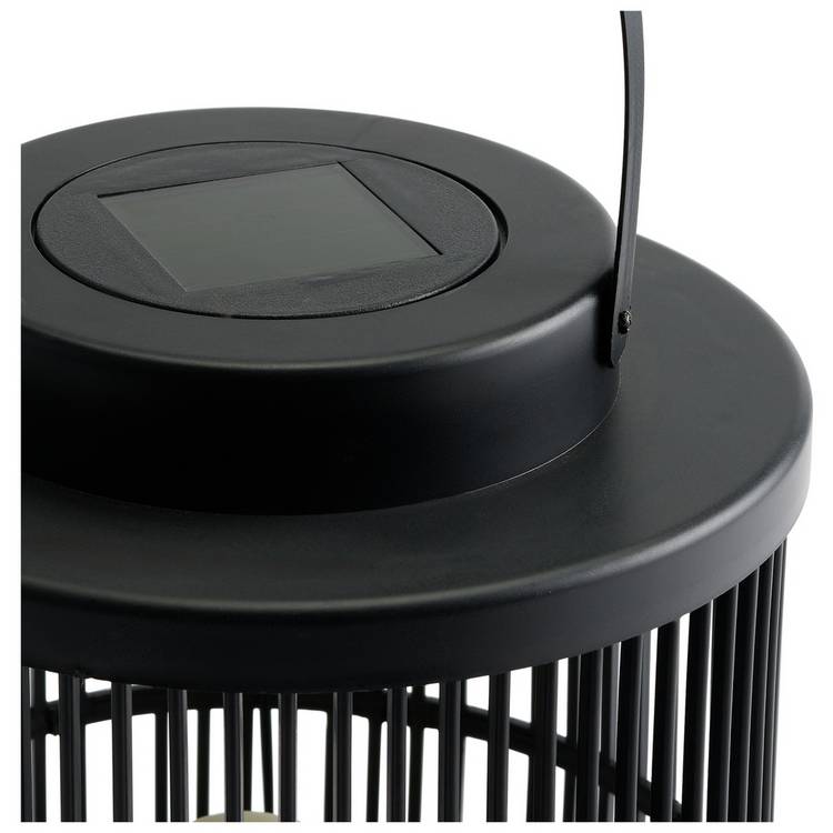 Sainsburys solar flickering candle lantern, imported from the UK