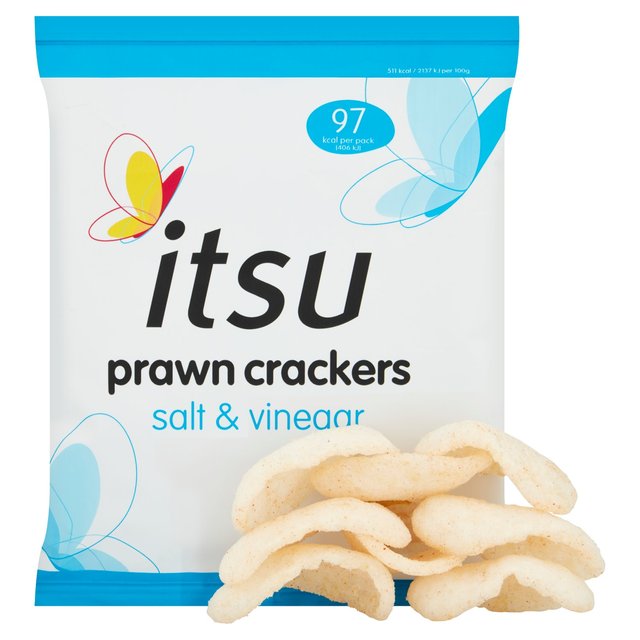 itsu Salt & Vinegar Prawn Crackers   19g GOODS M&S   