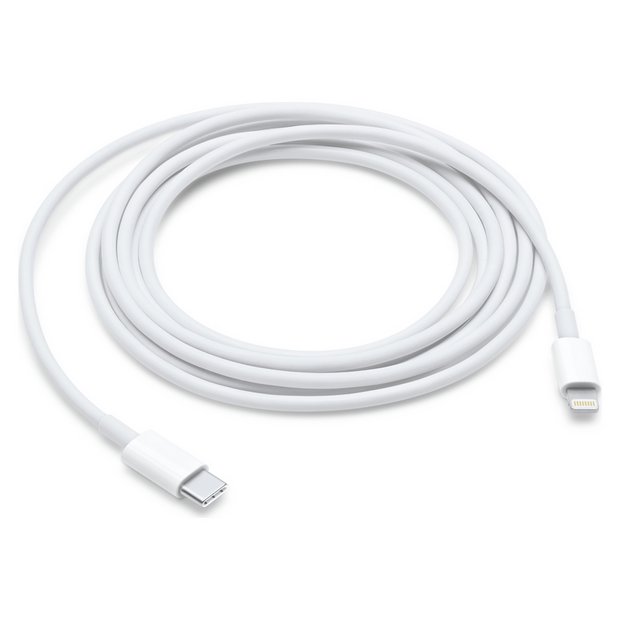Apple USB-C to Lightning cable 2m white, imported from the UK